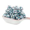 10Pcs 14mm Printed Hexagon Silicone Beads Leopard Bead For Jewelry Making DIY Beadable Pen Keychain Bracelet Accessories