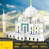 City World Famous Architecture Model Building Blocks Creative Eiffel Tower Taj Maha Villa House Bricks Toy for Children Adult