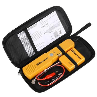 Netzwerkkabel-Finder, Tracker, Tester, elektrischer Kabel-Tracer + Aufbewahrungstasche