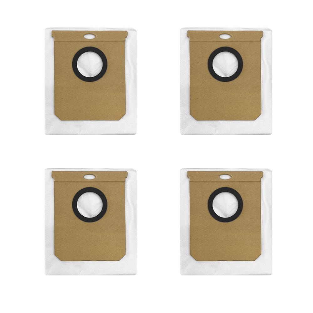 2x Hauptbürste+4x Mopptücher+4x Staubbeutel+4x Hepa-Filter+4x Seitenbürste für Roidmi Eve CC Roboter Ersatzreinigungssets