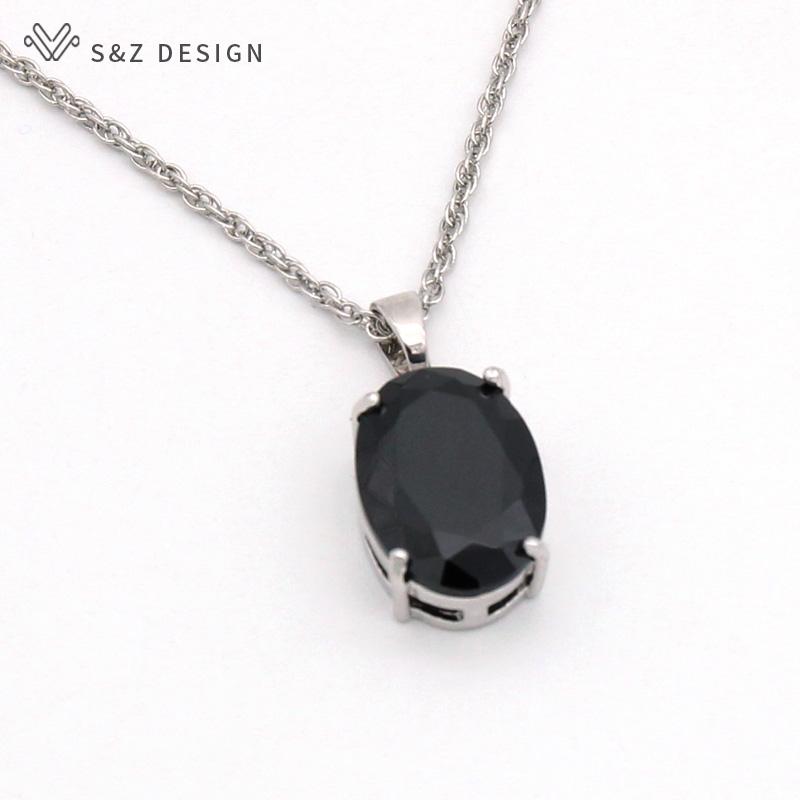 

Модное ожерелье в форме овального яйца с кубическим цирконием, ожерелье для женщин, свадебное ожерелье цвета розового золота, вечерние украшения