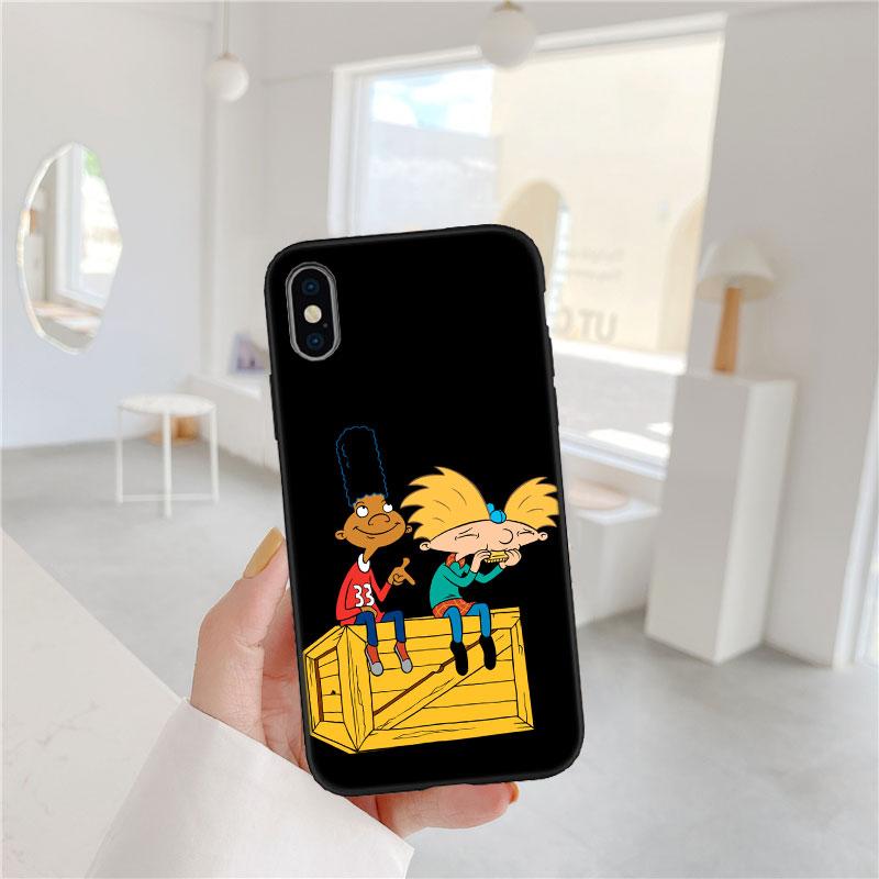 CJ94 S-Special Hey Arnold Soft Shell Phone Case for Xiaomi Poco C40 C50 C51 C55 C65 C71 C75 F3 F5 F6 F7 M2 M3 Pro Ultra