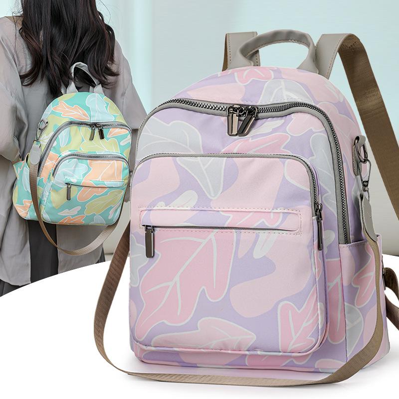 Schoolbag Women's Backpack Travel Sports Multifunctional Leisure Simple Versatile School Bag Large Capacity Backpack Women's New Bag