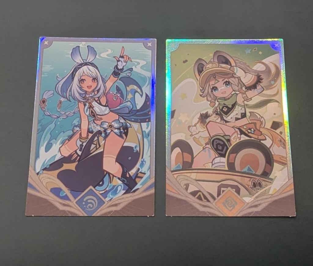 [USED] Muarani Kachina Genshin Impact Seven Sacred Summon Random Photo Card Genshin Impact Cafe