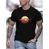 T-shirt con Stampa Aereo Taglie Europee, Magliette Per Uomo, T-shirt Casual a Maniche Corte Per l'Estate