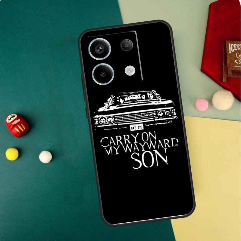 Supernatural CARRY ON WAYWARD SONS Case For Xiaomi Redmi Note 14 13 12 11 10 9 15 Pro Plus Redmi 15 14C 13C 10C 12C 15C Funda