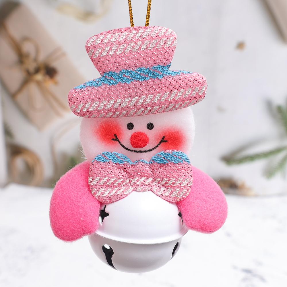 12/1Pcs Christmas Plush Doll Ornaments Santa Claus Snowman Xmas Tree Hanging Pendants Home Xmas New Year Party Decorations Gifts