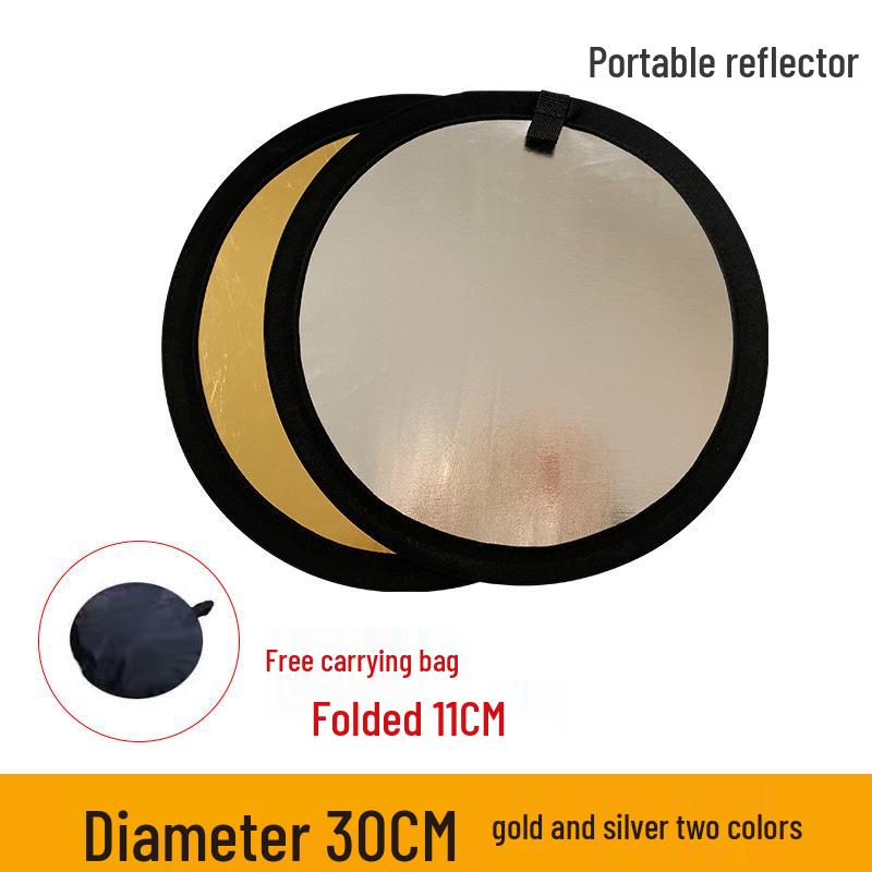 Foldable 5-in-1 Reflective Photography Light Board for Broadcast & Soft Lighting