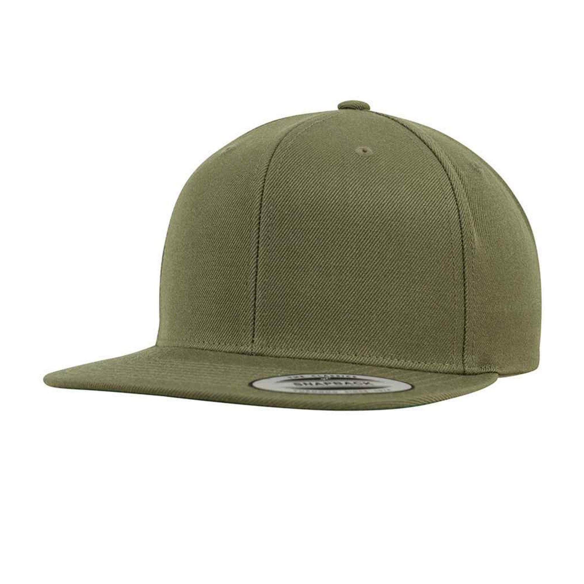 Flexfit Herren-Klassiker-Snapback-Kappe One Size braun