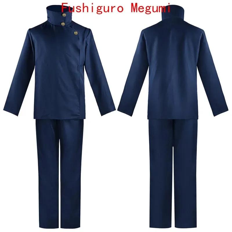 Jujutsu Kaisen Anime Cosplay Costume High School Uniform For Halloween Itadori Yuji Fushiguro Megumi Inumaki Toge