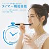 Applife Sonic Toothbrush Dental Clear with 3 Replacement Brush Heads Included (White)  5-Level Adjustable Modes, Sonic Vibration, Rechargeable, Auto