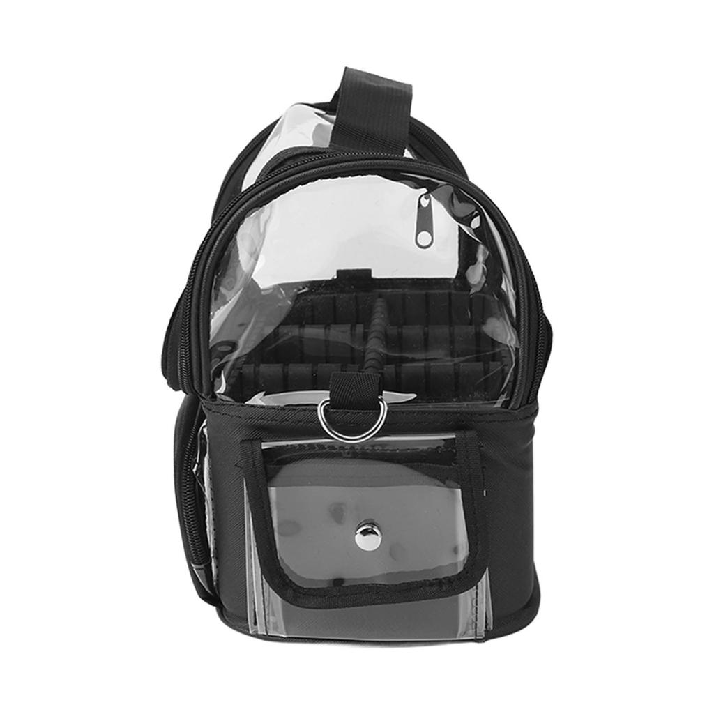 Hairdresser Bag Large Capacity Versatile Hair Stylist Scissor Storage Bag with Strap for Barber Shop Salon