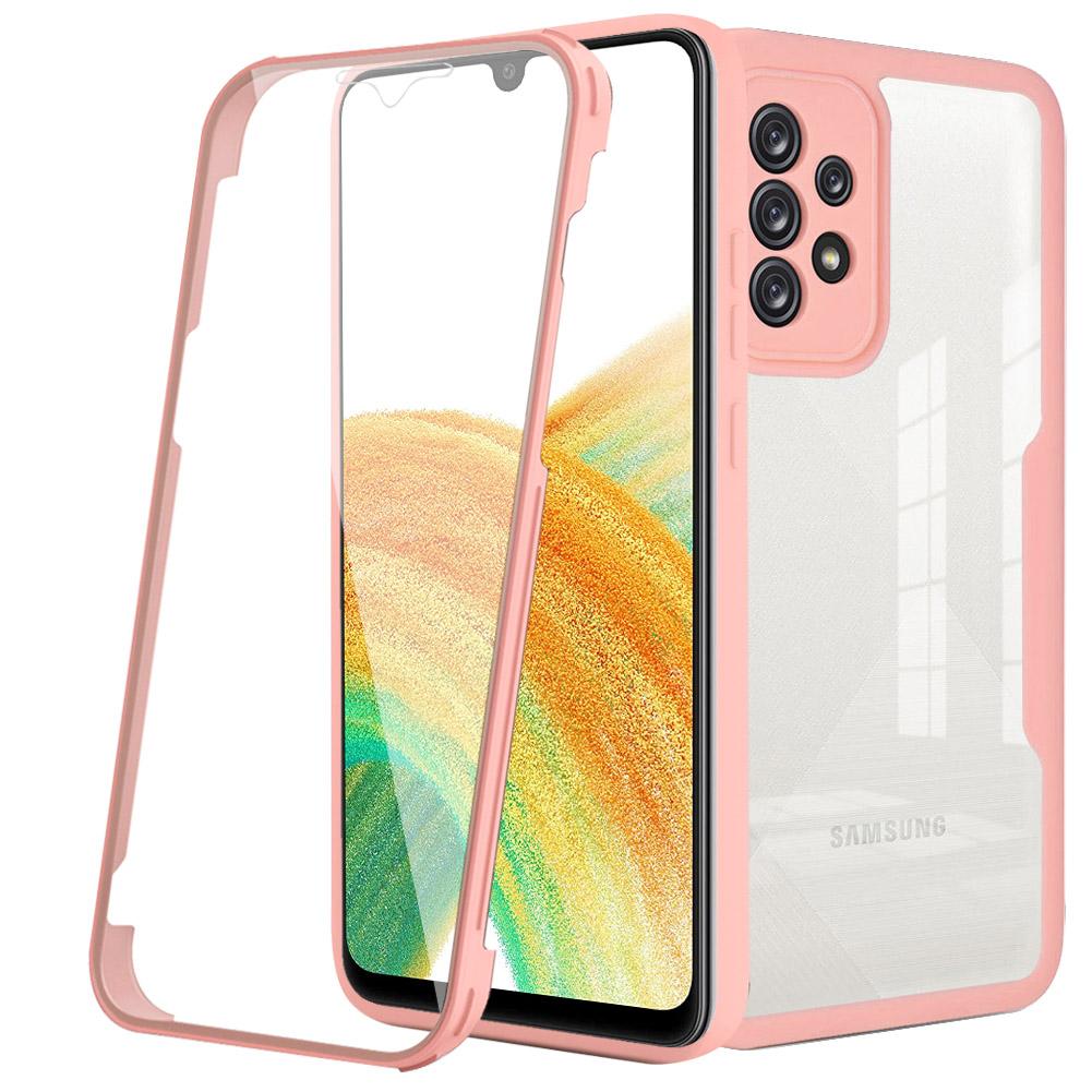 Liquid Silicone 360 Degree Hybrid Case for  Samsung Galaxy A33 5G A53 5G A73 5G A13 4G A23 4G M53 5G M33 5G M52 5G Protect Shockproof Protection Cover