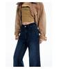 Dam 2025 Höst Retro Vida Ben Låg Midja Lätt Utsvängda Lösa Jeans