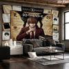 Death Note Wall Tapestry Aesthetic Wall Hanging Printed Fabric Blanket Decorative Tapestries For Bedroom Living Room Home Decor