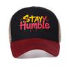 stayy humble Letters baseball cap For Men Fashion Summer Printed Simple caps Casual Streetwear Snapback hat mesh Trucker hat