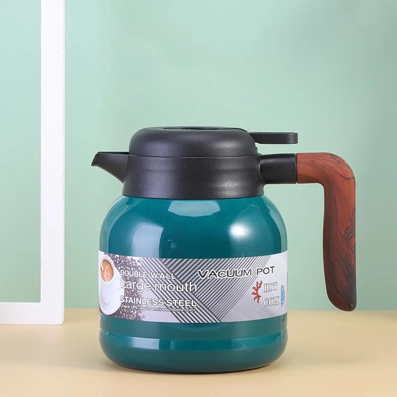 316 Stainless Steel Thermal Water Bottle, Simple Household Large Capacity Thermos, Coffee Kettle, Temperature Display, Vacuum Fl