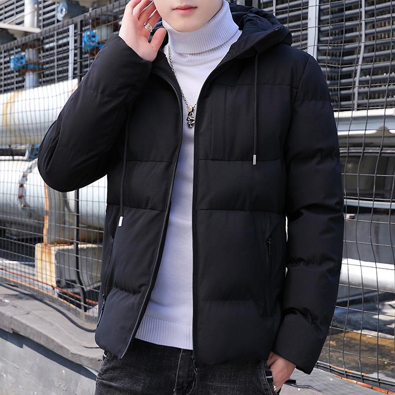 Herren Trendy Koreanischer Stil Stehkragen Baumwolljacke - Lässig und Gutaussehend