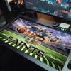 New Orleans Saints Logo Color Mouse Pad Large Gaming Table Cushion Non-slip Laptop Tablet Big Mousepad XXL Mat Mini PC Playmat With Lock Edge