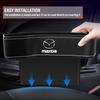 2Pcs Car Seat Organizer Seat Crevice Storage Box Multifunction Goods For Mazda 3 6 CX5 2 CX3 CX9 MX5 RX8 Axela Demio MS CX5 2 Axela Demio Atenza GJI