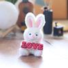 Keychain Rabbit Plush Bunny Pp Cotton Fill Valentines Day Gift Bag Decoration