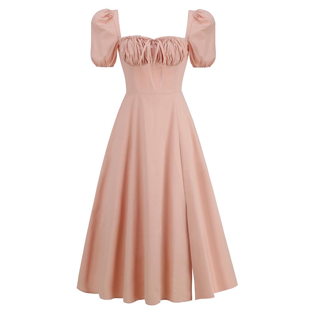Elegant Floral French Holiday Dress for Women - High-End Fashion, Hot Selling, and Perfect for Any Occasion.