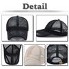 Hat Cap Mesh Breathable Outdoor Sports Sun Protection Spring Summer Men Women CZA483 [White Fang] (Navy)
