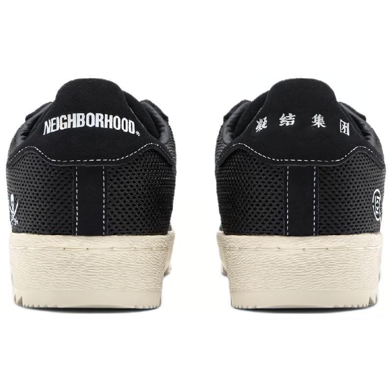 Adidas Clot X Neighborhood X Adidas Superstar 'Black' Sneakers IE8879