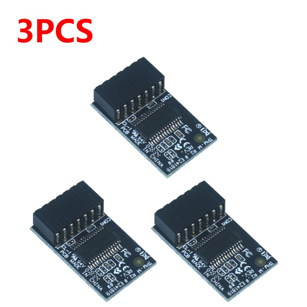 1-10X For Asus TPM-M R2.0 TPM Module LPC 14-1 Pin Computer TPM-M R2.0 TPM-M R2.0 Hardware Security Chip for Asus Motherboards