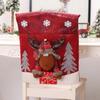 Santa & Snowman Holiday Chair Covers for Weddings, Banquets, Hotels, and Dining