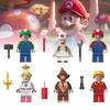 Colorful Mario Brothers Action Figures Abs Plastic Building Blocks Set