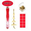 18PCS Ergonomic Resin Diamond Painting Pen Kit, 6 Gold Screw Metal Tips, 10 Wax & Box for 5D Art