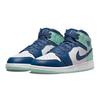 Jordan 1 Mid Mystic Navy Mint Foam GS 554725-413