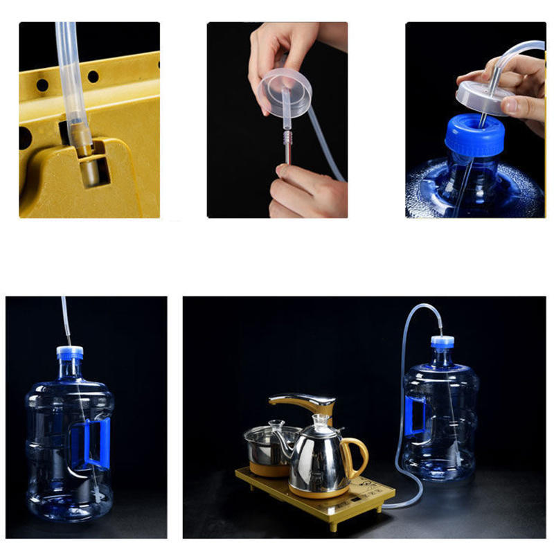 1-3m Silicone Hose Water Dispenser Accessories Flexible Automatic Suction Hose Universal Food Grade Pipe Faucet Garden Tube Tubing Hose