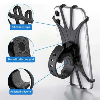 Suporte de Telefone para Bicicleta Suporte para Celular Móvel para Bicicleta Suporte para Celular para Motocicleta Suporte para Celular Para iPhone Samsung Xiaomi Gsm Houder Fiets