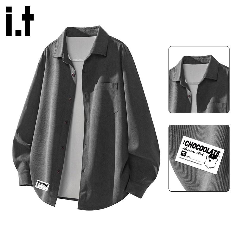 

CHOCOOLATEit Men s Casual Long-Sleeve Shirt 5XL