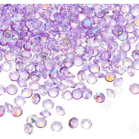 MECCANIXITY 16800 Pcs Wedding Table Scatter Confetti Diamond, 3mm Mini Crystals Acrylic Fake Diamonds Rhinestones for Table Centerpiece Decorations