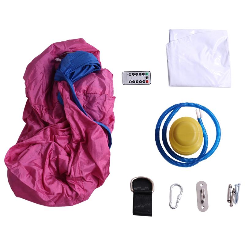 Good-Light Up Kids Pod Swing Seat,Therapeutic Sensory Swing,Hug Ceiling Snuggle Swing, Adjustable Fabric Hammock