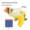 Children's Cartoon Soft Bullet Toy Gun - Manual Loading Shooting Toy for Kids