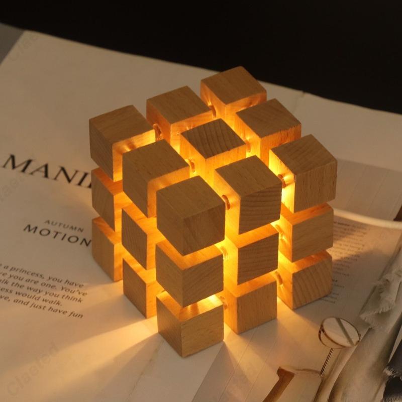 LED Luminous Nightlight USB Plug-in Study Bedroom Bedside Decorative Lighting Ornaments