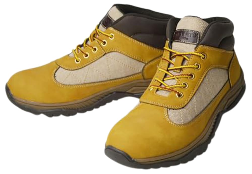 

LiBERTO EDWIN Водонепроницаемые Рабочие Дождевые Полусапоги Размер 28см Мужские Ботинки, Ботинки, Полусапоги, Нескользящие, Мужская Обувь, L50524, Желтый,