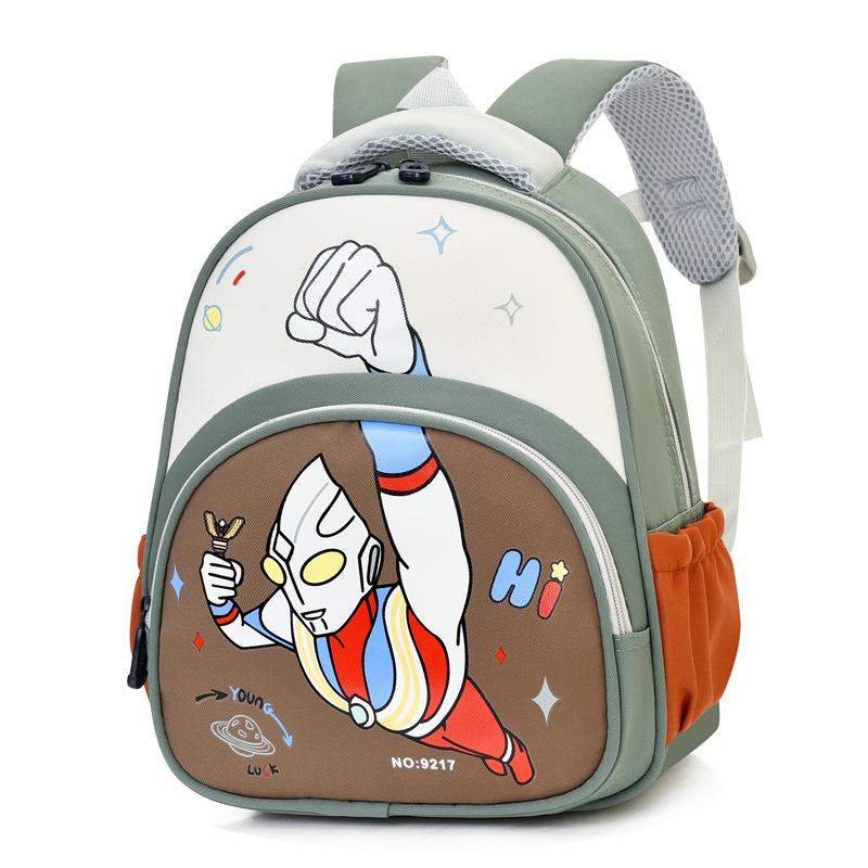 Kindergarten schoolbag new cute cartoon boys' backpack spine protection to reduce the burden and high value children's backpack