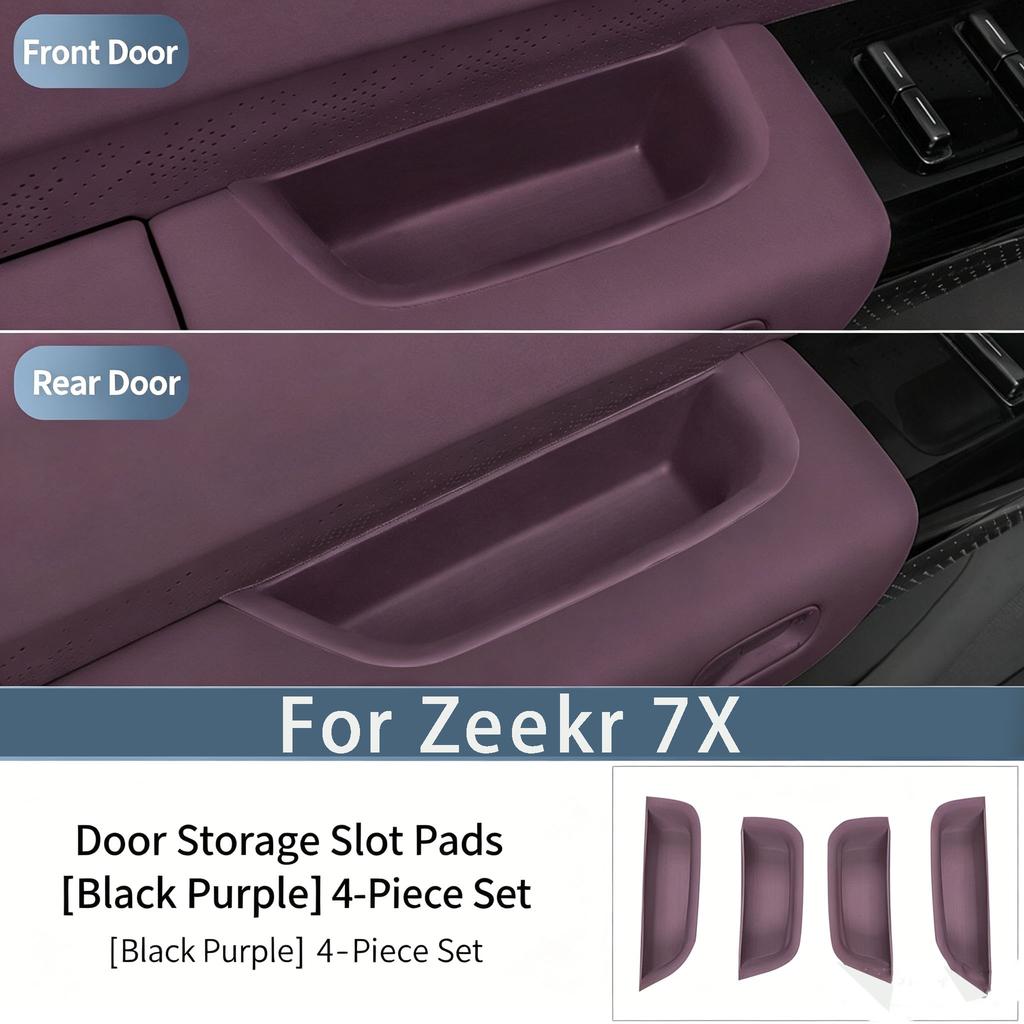 For NEW Zeekr 7X 2025-2026 Door Storage Box Interior Handle Storage Box Door Slot Handle Modification Product Interior
