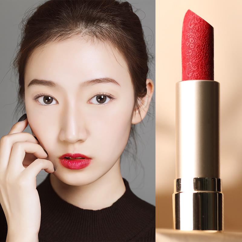 Autumn Winter Moisturizing Velvet Lipstick - Non-fading Chinese Style