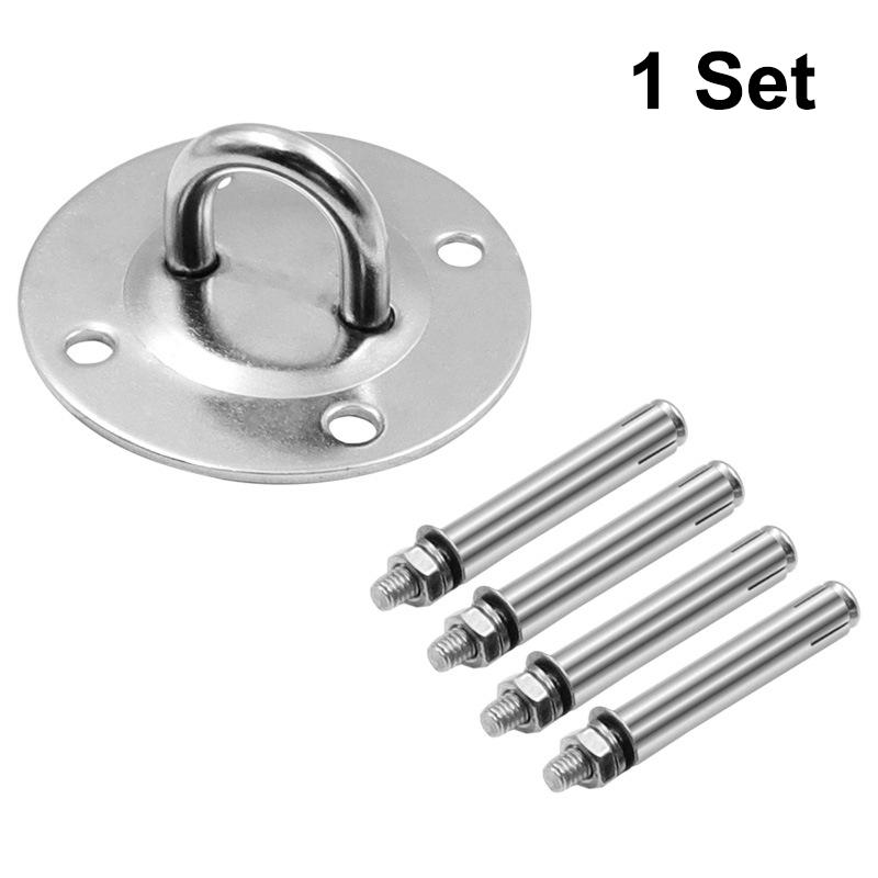 

1/2/3 Комплекта Подвесной Кронштейн из Нержавеющей Стали Крюк для Качелей Гамак Настенное Крепление Анкерный Крюк Подвеска для Йоги 1Set