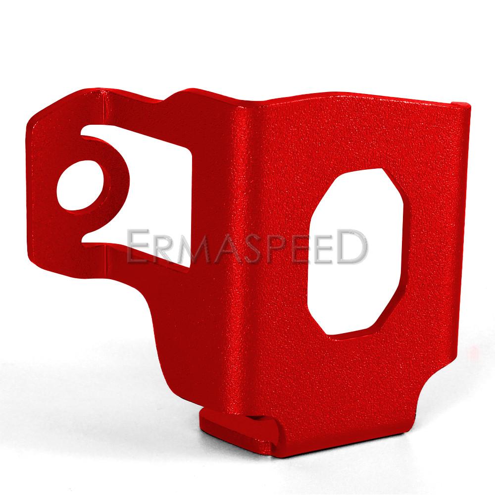 For NINJA 400 300 650 Z900 Motorcycle Rear Brake Pump Fluid Tank Oil Cup Reservoir Guard Cover Protector CNC Aluminum
