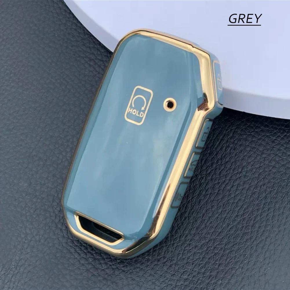 Remote Key Smart 5 Button Tpu Car Key Case Cover for Kia Telluride Telluride SX 2026 Sportage R 2026 K5 GT Line 2026 Seltos 2020