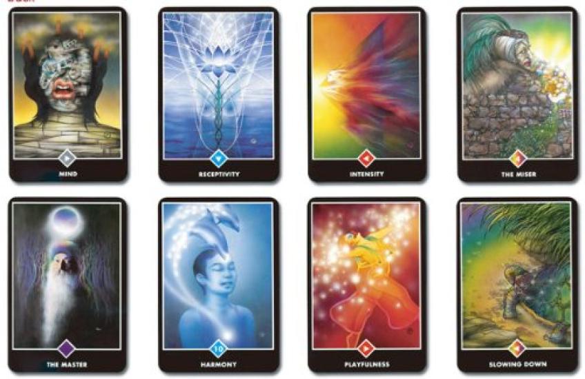 T0215 Thoughts To Guide Osho Zen Tarot Japanese Edition [Zen You]