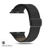 Cinturino in Nylon per Apple watch band 44mm 40mm 38mm 42mm ultra 2 49mm SOLO bracciale correa iwatch series 9 7 SE 6 5 4 8 45mm 41mm