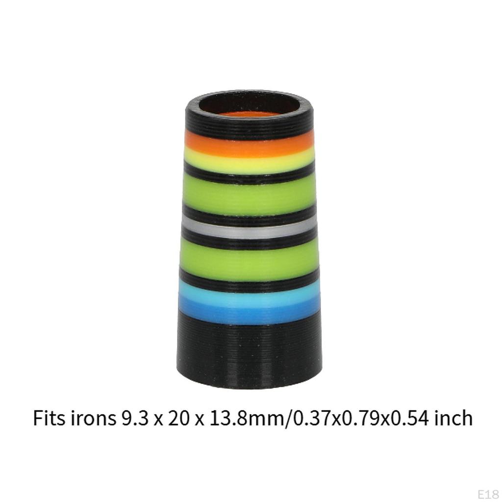 10 Golf Eisen Ferrulen für Taper Tip Wedge Schläger Reparaturteile Herren Damen